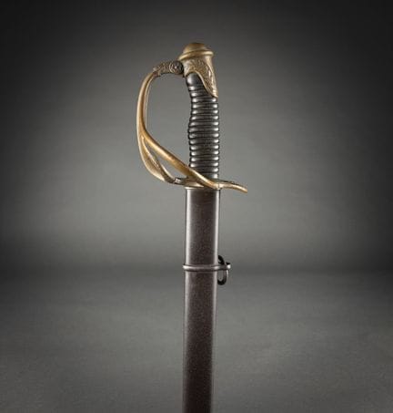 Sabre dOfficier de Cavalerie légère, modèle 1883. 
