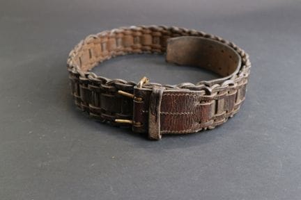 Cintura Coloniale, modello 1903, in pelle intrecci