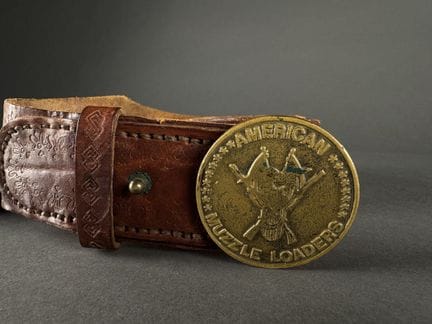 Gürtel im Cowboy-Stil für amerikanische Schwarzpul