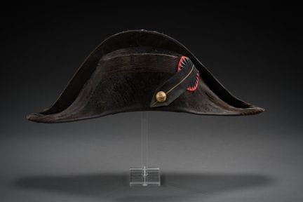 Cappello a due punte da ufficiale del Genio, in co