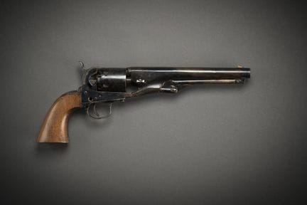 Revolver Colt, modèle 1861 Navy. 6 coups, calibre 