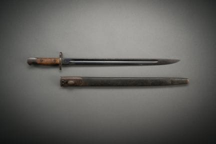 Royaume-Uni Baïonnette, modèle 1907. Lame datée 19
