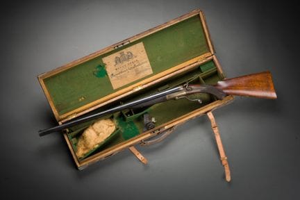 Carabine-Express I. Hollis & Sons, à percussion ce