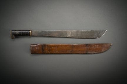 Machette du Signal Corps. Poignée en rondelles de 