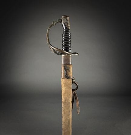 Sabre dOfficier de Cavalerie légère, modèle 1883. 