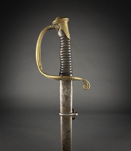 Sabre de Sous-officier dInfanterie, modèle 1855. P