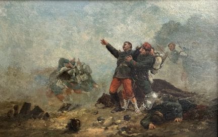 A. RUEFF (19th–20th centuries)
The Battlefield, a 