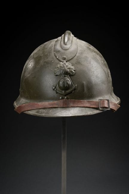 Helm der Kolonialinfanterie, Modell 1926, khakifar