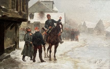 A. RUEFF (19th–20th centuries)
An Officer Giving O