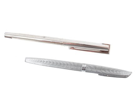 WATERMAN
DG fountain pen, smooth solid silver (mic