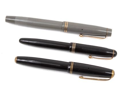 PARKER
3 stylos plume : Junior noir français à bou