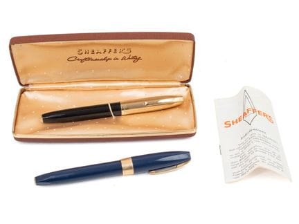SHEAFFER
Stylos plume PFM V, corps noir et capucho