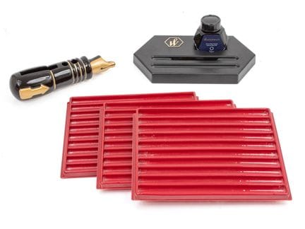 WATERMAN
Vintage advertisement + large-format inkw