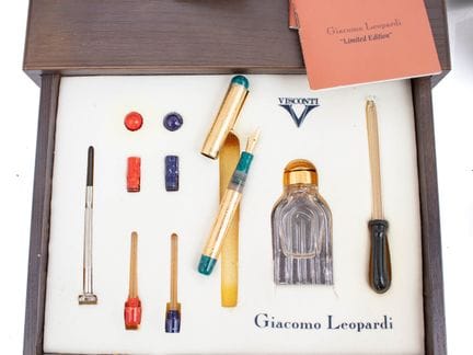 VISCONTI
Giacomo Leopardi fountain pen (15/100), m