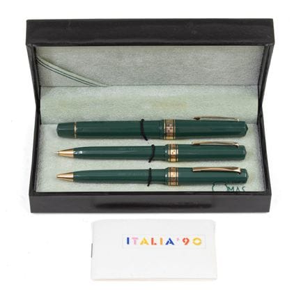 OMAS
Parure stylo plume + bille + mine Italia 90, 