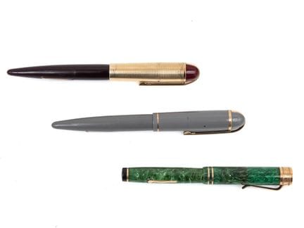 WAHL-EVERSHARP
Gray Skyline, 14-karat gold nib, le