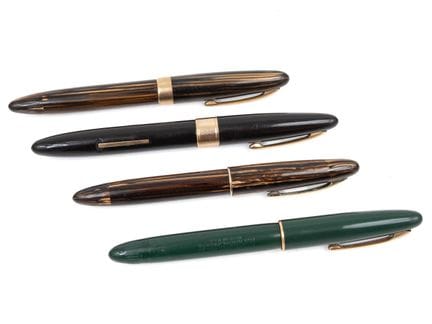 SHEAFFER
4 stylos plume : 1250 noir à levier, plum
