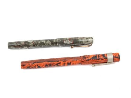 SWAN
Merle Blanc fountain pen, marbled ebonite, 14