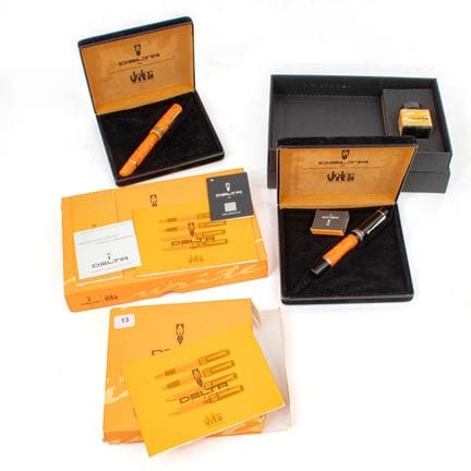 DELTA
Stylo plume Dolce Vita, corps orange + stylo