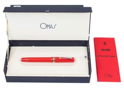 OMAS
Stylo plume Ferrari 348 Challenge, résine rou