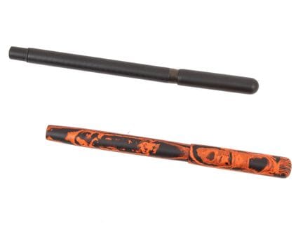 SWAN
SFI fountain pen in marbled ebonite, 14-karat