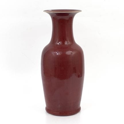 CHINA - LATE 19TH CENTURY
Large vase

made of bloo