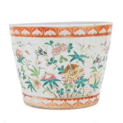 CHINA - 20TH CENTURY
Planters 

made of porcelain 