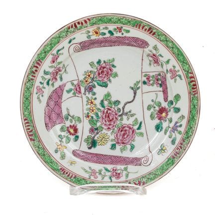 CHINA, COMPANY OF THE INDIES — 18TH CENTURY
Plate
