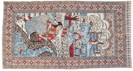 IRAN, PÉRIODE QAJAR, DÉBUT XXE SIÈCLE.
Kalamkari

