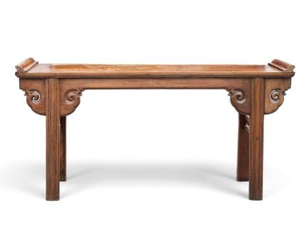 CHINA - CIRCA 1900
"Pingtou'an" wooden console tab