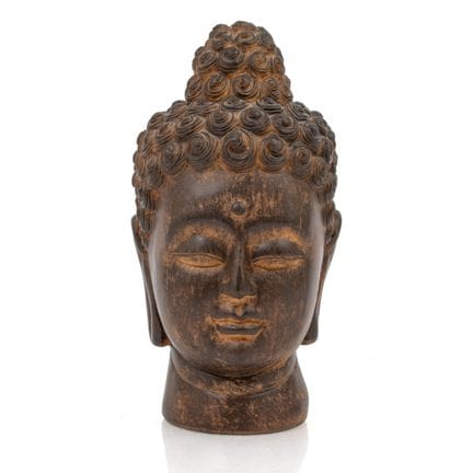 CHINE - XXE SIÈCLE, STYLE MING
Tête de bouddha 

e