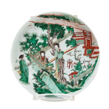 CHINA - KANGXI PERIOD   (1662–1722)
Porcelain dish