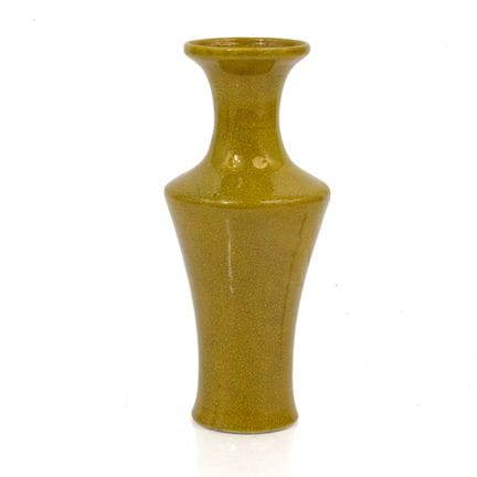 CHINA - 20TH CENTURY
Baluster vase

with a square 