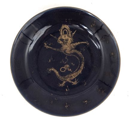 CHINA - 19TH CENTURY
Bowl

Made of powder-blue gla