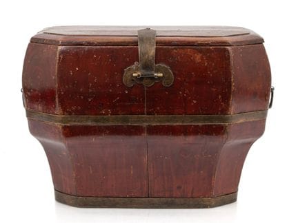 CHINA - CIRCA 1900
Box

made of wood with traditio