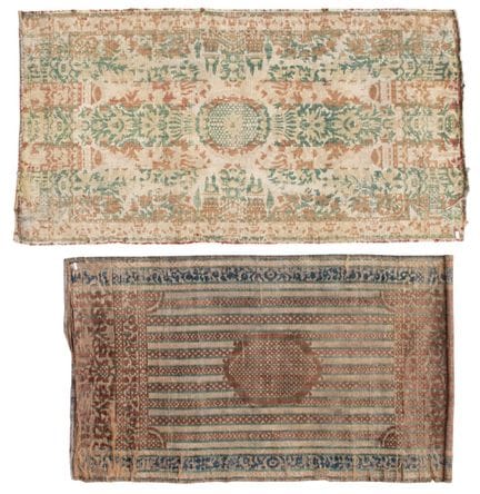TURQUIE, XIXE SIÈCLE
Lot de deux textiles ottomans