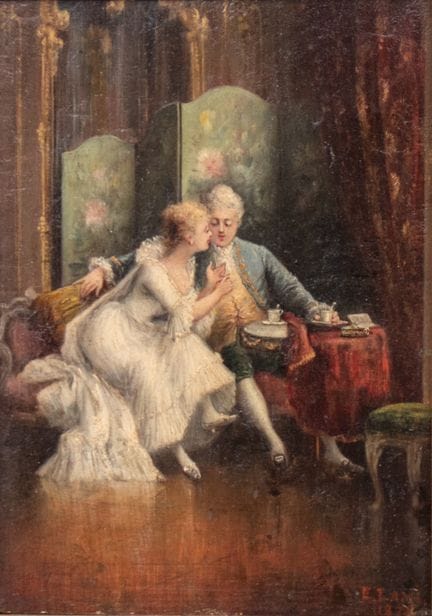 Eugène Louis LAMI (1800 - 1890)
Appuntamento galan