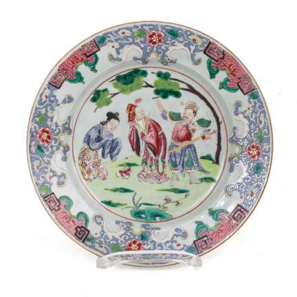 SAMSON - Siglo XIX
Plato

de porcelana esmaltada p