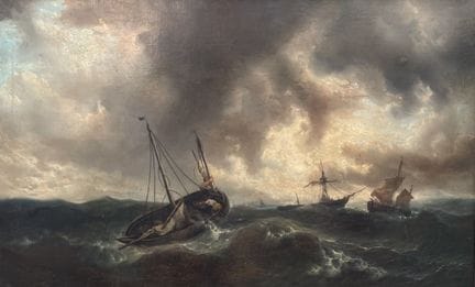 François Etienne MUSIN (1820 - 1888)
Marinai nella