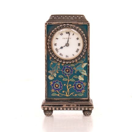 ZENITH
Orologio da tavolo

in argento (925) smalta