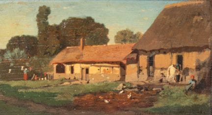 Eugène FROMENTIN (1820 - 1876)
Veduta di una fatto
