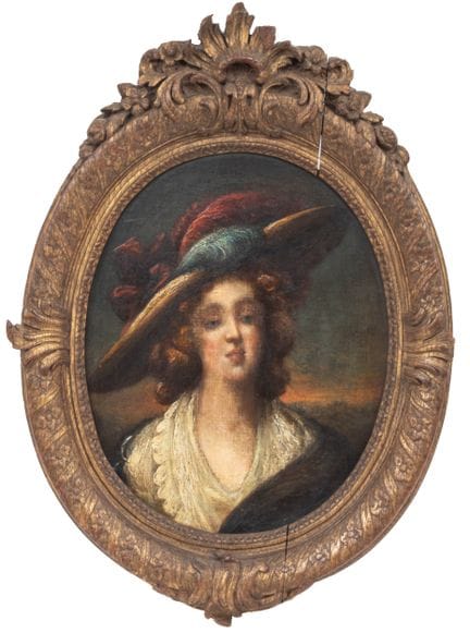 SCUOLA INGLESE
Ritratto di una donna elegante

oli