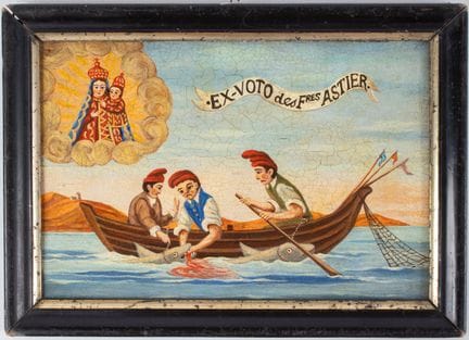 ESCUELA DE PRINCIPIOS DEL SIGLO XIX
Exvoto de los 