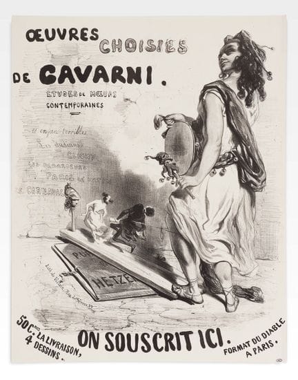 GAVARNI. OEuvres choisies. Etudes de moeurs contem