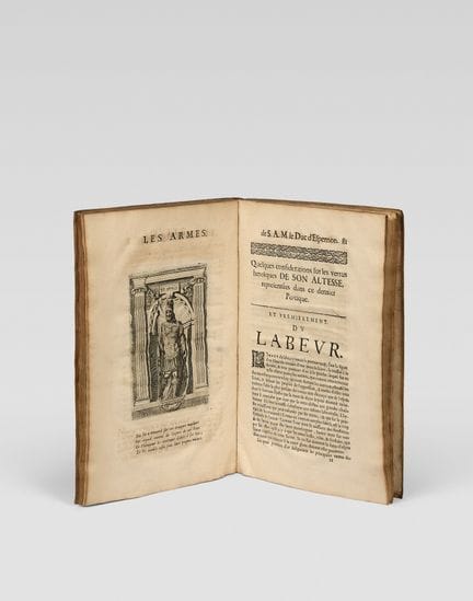 LIVRE DE FETES (Dijon, 1656). Les Armes triomphant
