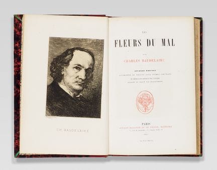 BAUDELAIRE (Charles). Les Fleurs du Mal. Paris, Po