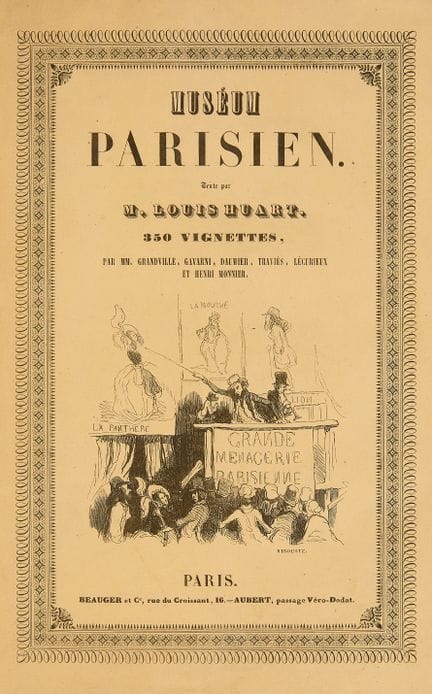 HUART (Louis). Muséum parisien. Histoire physiolog