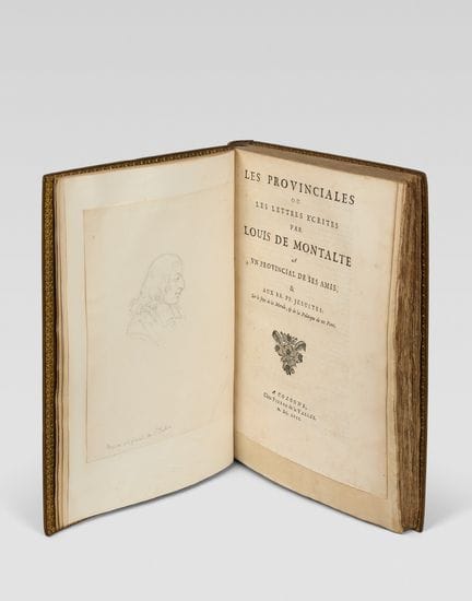 PASCAL (Blaise). Les Provinciales ou les Lettres é