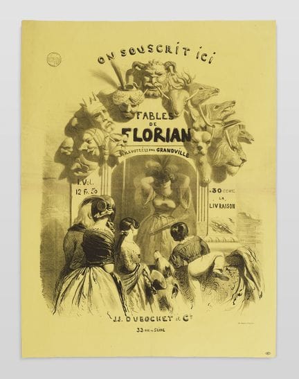 FLORIAN. Fables, illustrées par Grandville. Paris,