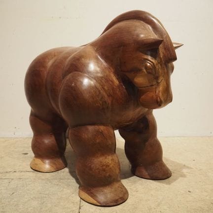 Fernando Botero in Style: Sculpture, circa 1990, h